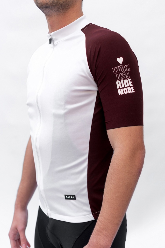 Jersey Bicolor Bordo