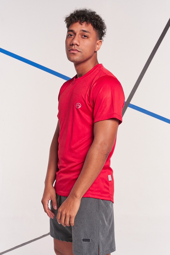 Remera Running Rojo