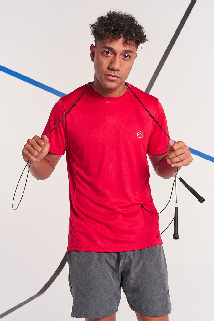 Remera Running Rojo