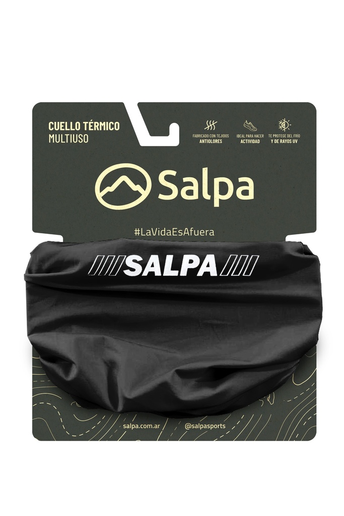 Cuello All Black Extra Warm Salpa