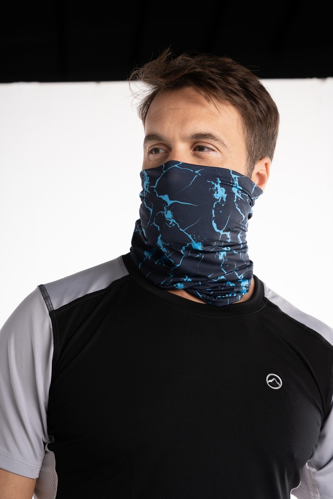 Cuello Oraculo Microfibra Azul