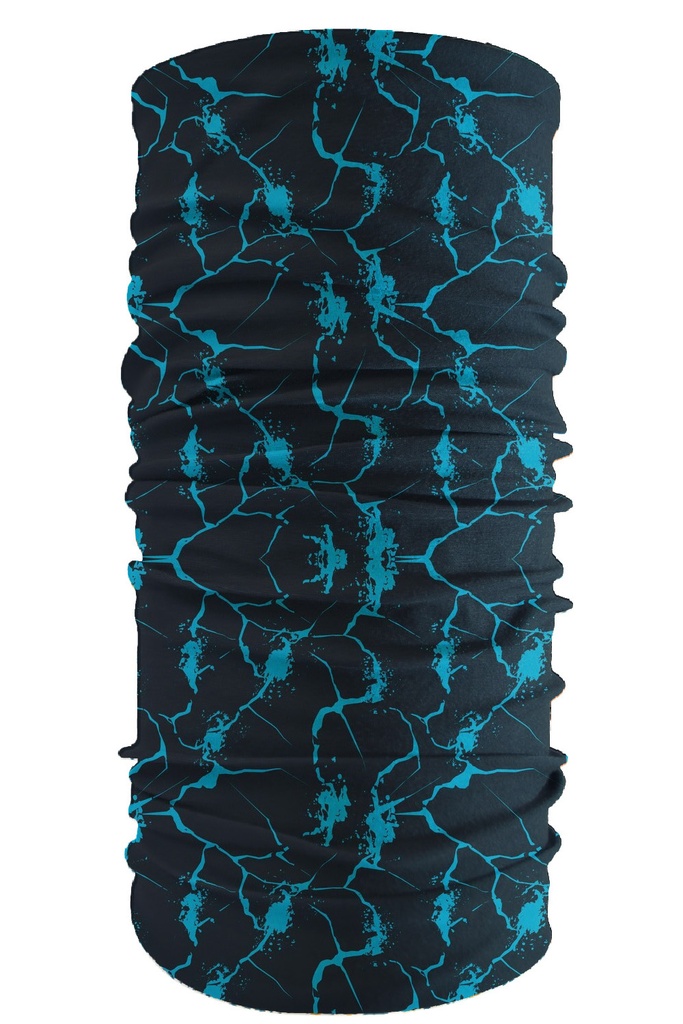 Cuello Oraculo Microfibra Azul