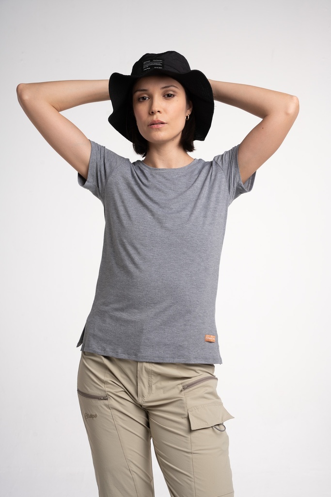 Remera Pure Gris Melange