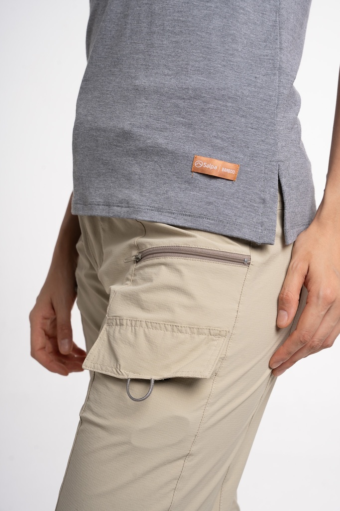 Remera Pure Gris Melange