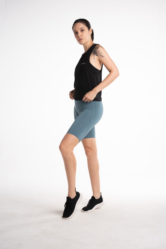 Musculosa Slide Negro