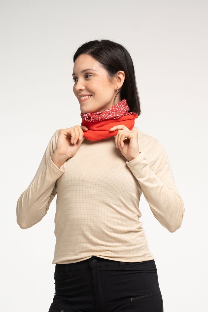 Cuello Alarife Micropolar Rojo