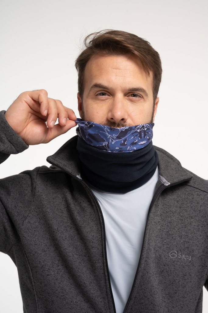 Cuello Liner Micropolar Azul Marino