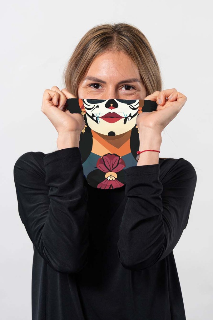 Mascara Catrina Microfibra